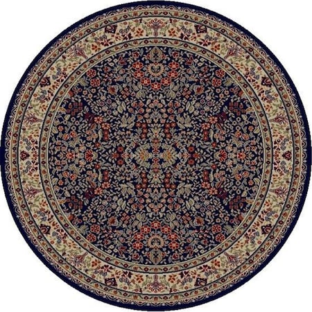 Concord Global Trading 3 ft. 11 in. x 5 ft. 7 in. Jewel Sarouk - Navy 41144